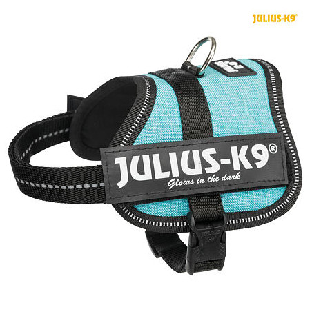 Julius-K9 silový postroj Baby 2/XS-S 33-45 cm, - ocean