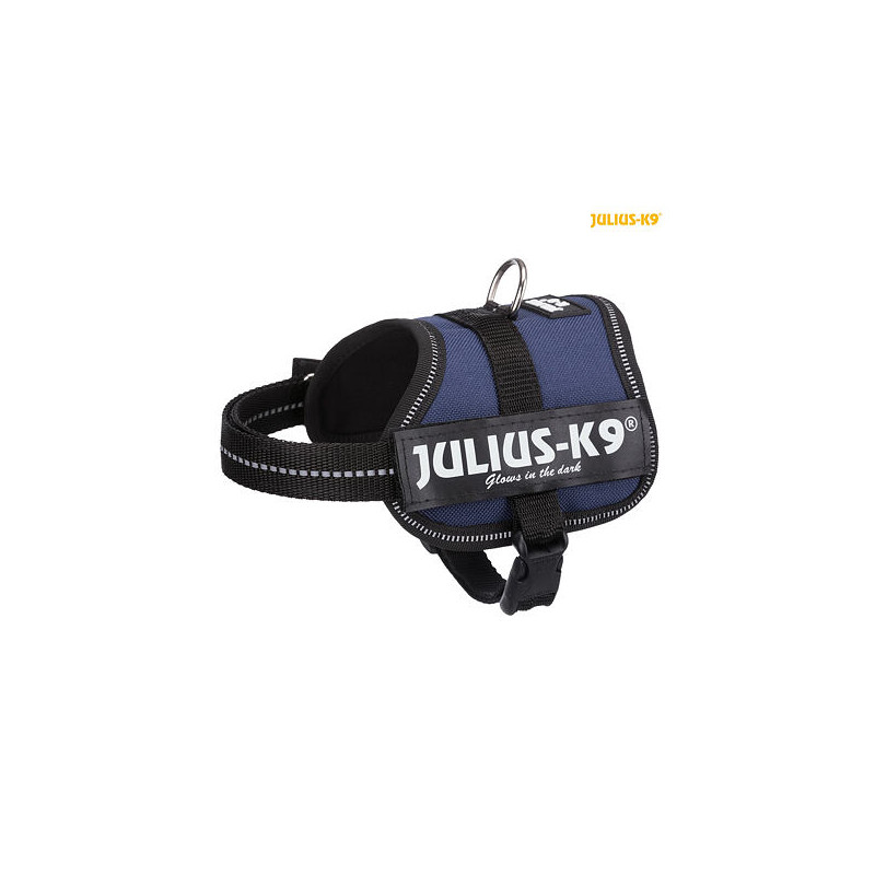 Julius-K9 silový postroj Baby 2/XS-S 33-45 cm, indigo - DOPRODEJ