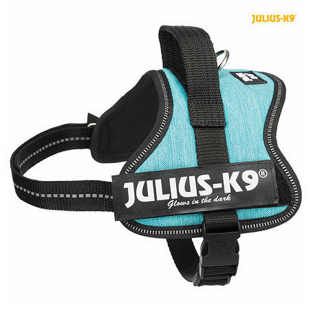 Julius-K9 silový postroj Mini-Mini/S 40-53 cm, - oceán