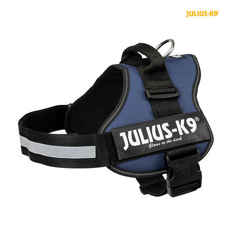 Julius-K9 silový postroj 1/L 66-85 cm/50 mm, indigo - DOPRODEJ