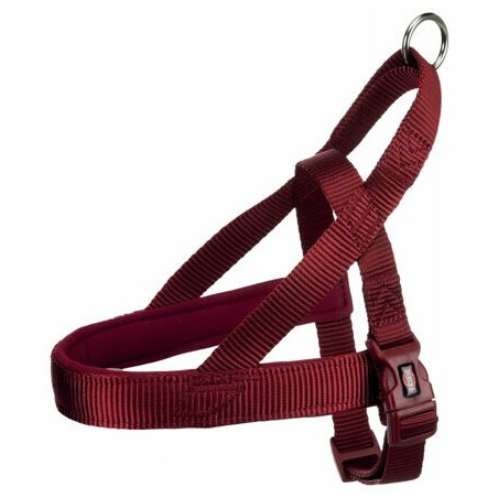 Postroj PREMIUM COMFORT 30-50cm/25mm (S-M), burgund - DOPRODEJ