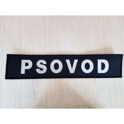 Nášivka - Psovod 33cm x 7cm